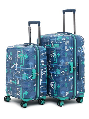 JFK Denim Blue Set of 2 (S+M) Trolley