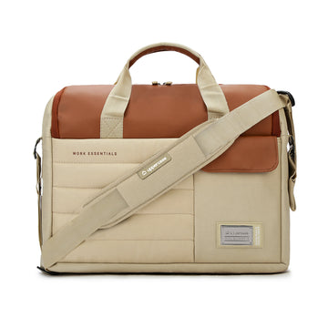 Omega 03 Beige Messenger Bag