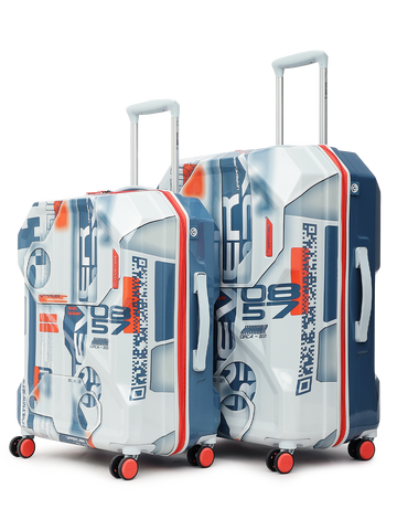 Delta Blue Set of 2 (M+L) Trolley