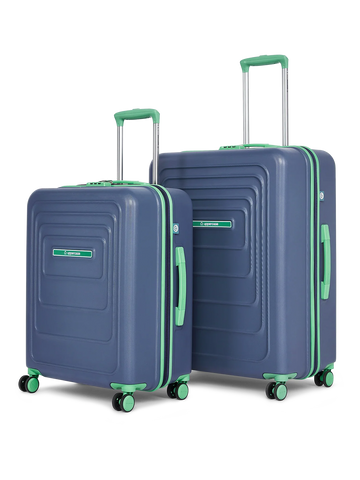 Helix Navy Blue Set of 2 (M+L) Trolley