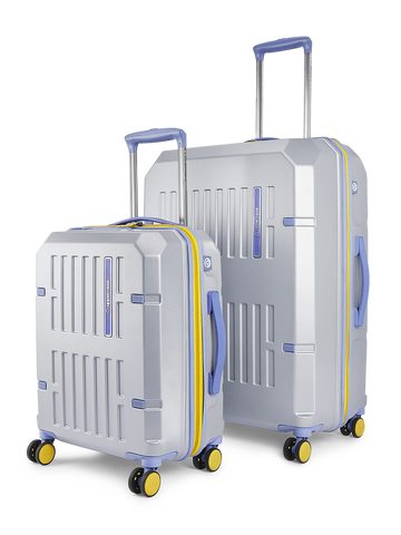Hexa Silver Set of 2 (S+L) Trolley