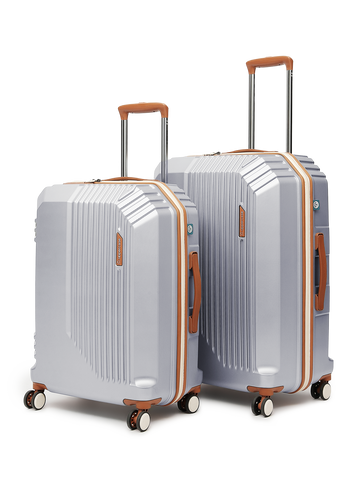 Vector Silver Set of 2 (M+L) Trolley
