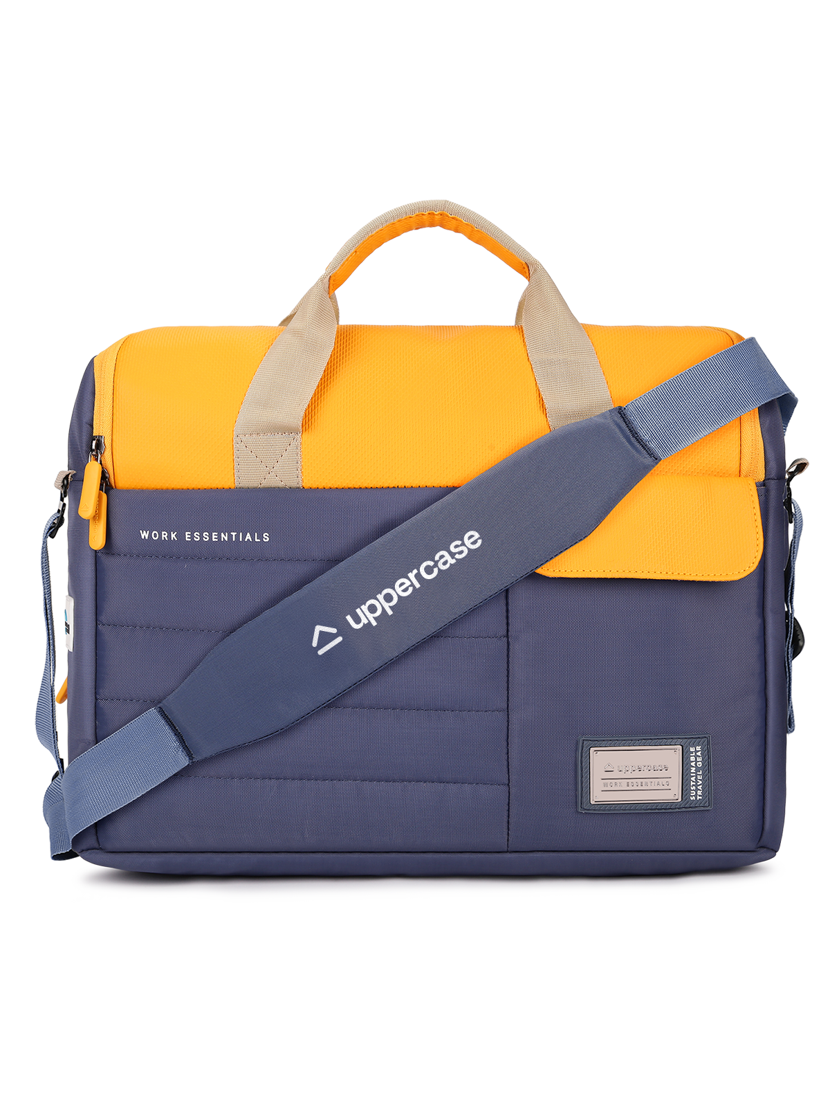 uppercase Omega 03 Laptop Messenger Bag Water Repellent Office Bag 14L Blue