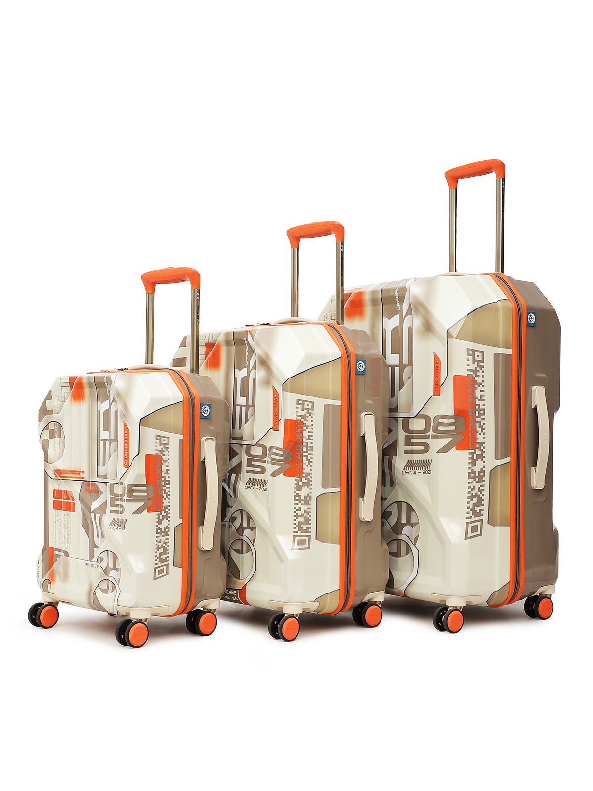 Delta Taupe Set of 3 (S+M+L) Trolley
