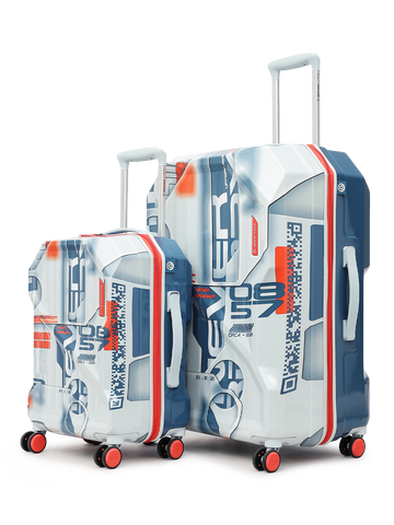 Delta Blue Set of 2 (S+L) Trolley