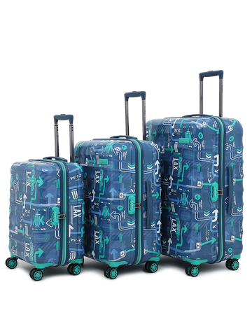 JFK Denim Blue Set of 3 (S+M+L) Trolley