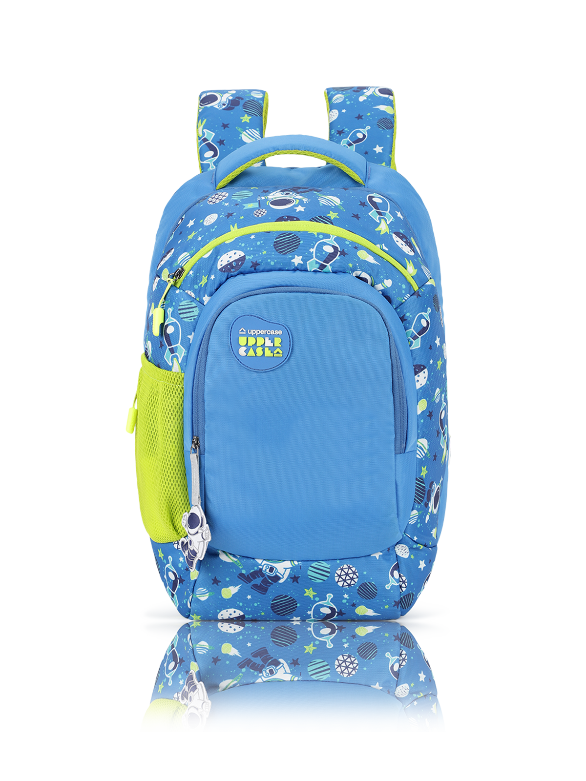 uppercase Sprout 01 Double Compartments School Backpack for Boys Girls 30L Blue