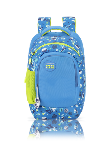 uppercase Sprout 01 Double Compartments School Backpack for Boys Girls 30L Blue