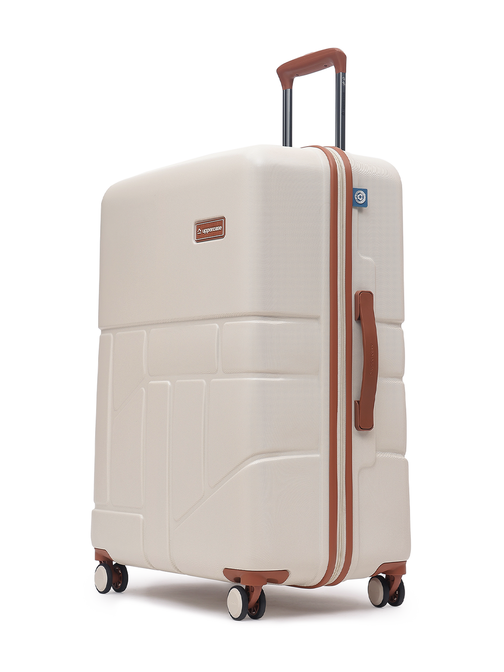 Buy Rock Beige Large Trolley Bag Online