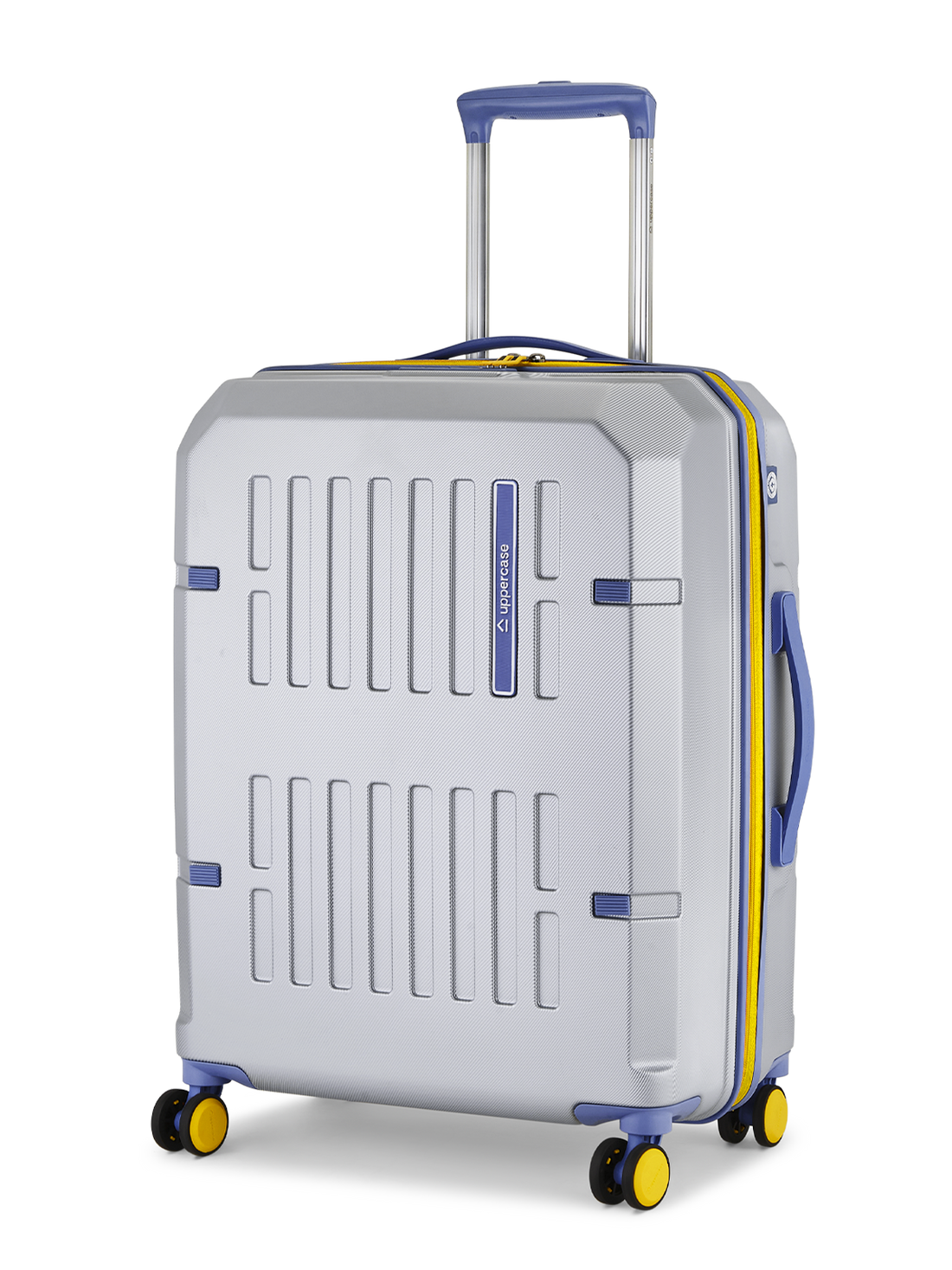 Hexa Silver Medium Trolley