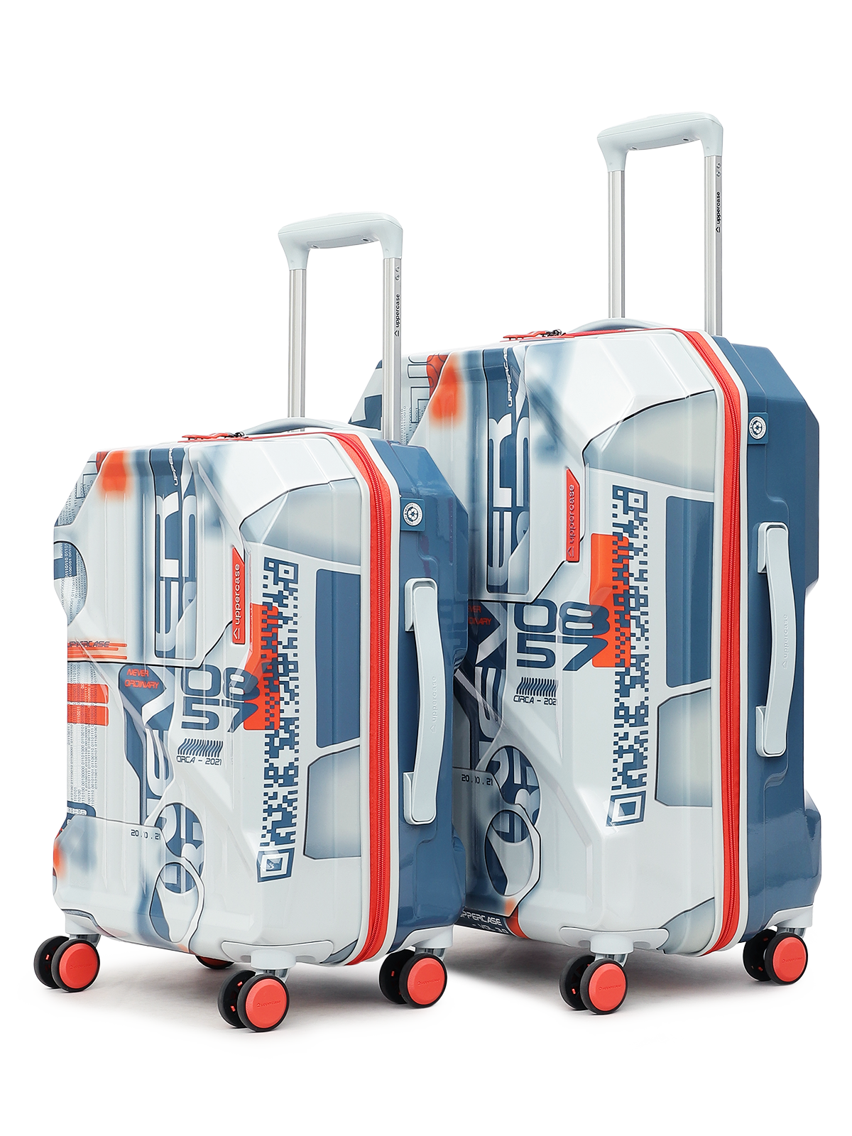 Delta Blue Set of 2 (S+M) Trolley
