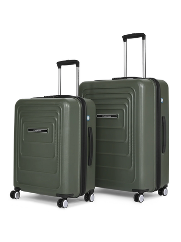 Helix Grey Set of 2 (M+L) Trolley