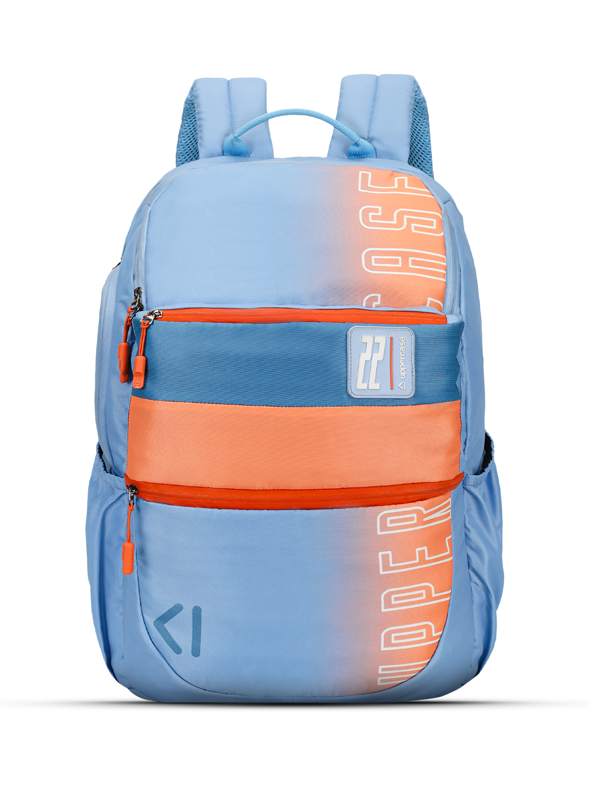 uppercase Campus 02 Backpack Double Compartment School Bag 35L Blue