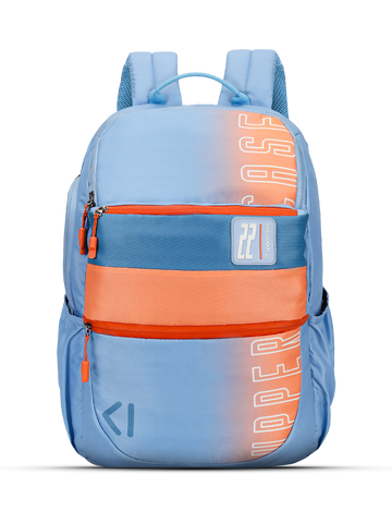 uppercase Campus 02 Backpack Double Compartment School Bag 35L Blue