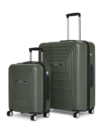 Helix Grey Set of 2 (S+L) Trolley
