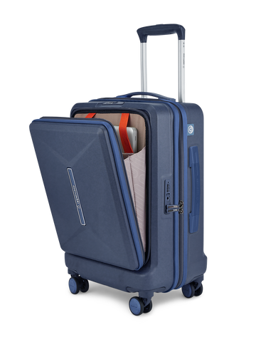 Glyde Pro Hard Luggage Trolley Bag Cabin Insignia Blue