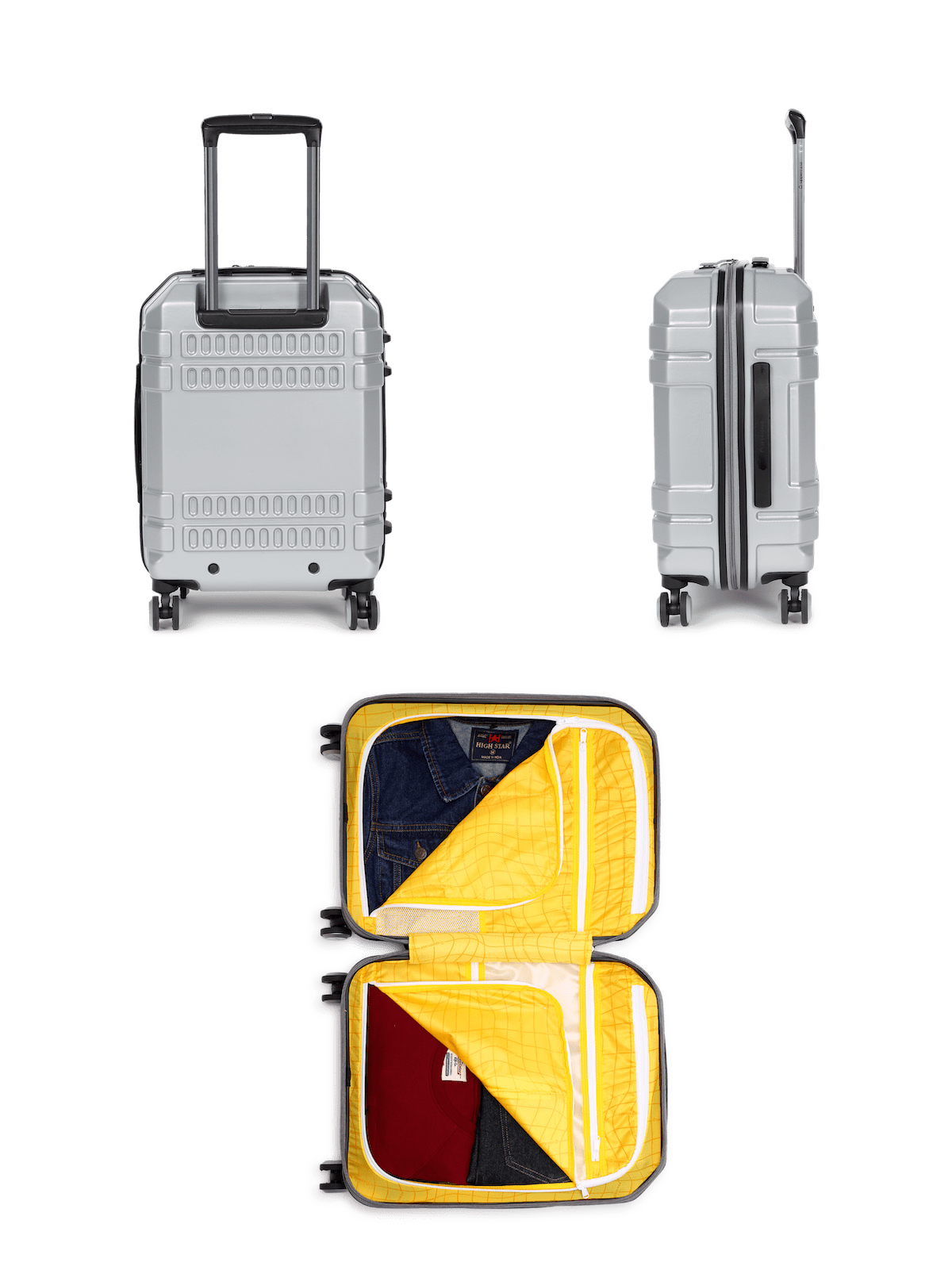 Off white luggage bag hotsell