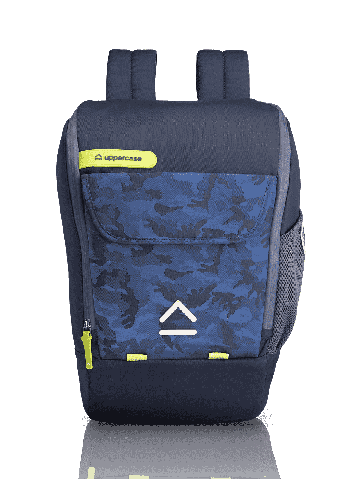 uppercase Casual 14" Laptop Backpack Water Repellent College Bag 20L Dark Blue