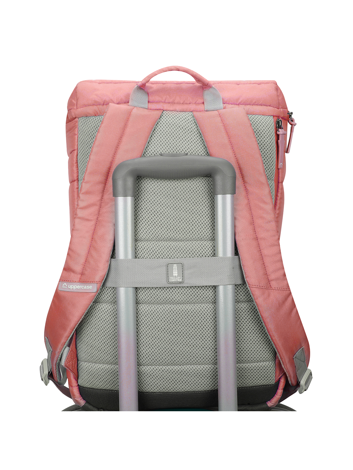 Pink Color Backpack Eco-friendly Quilted Pink Backpack for Women