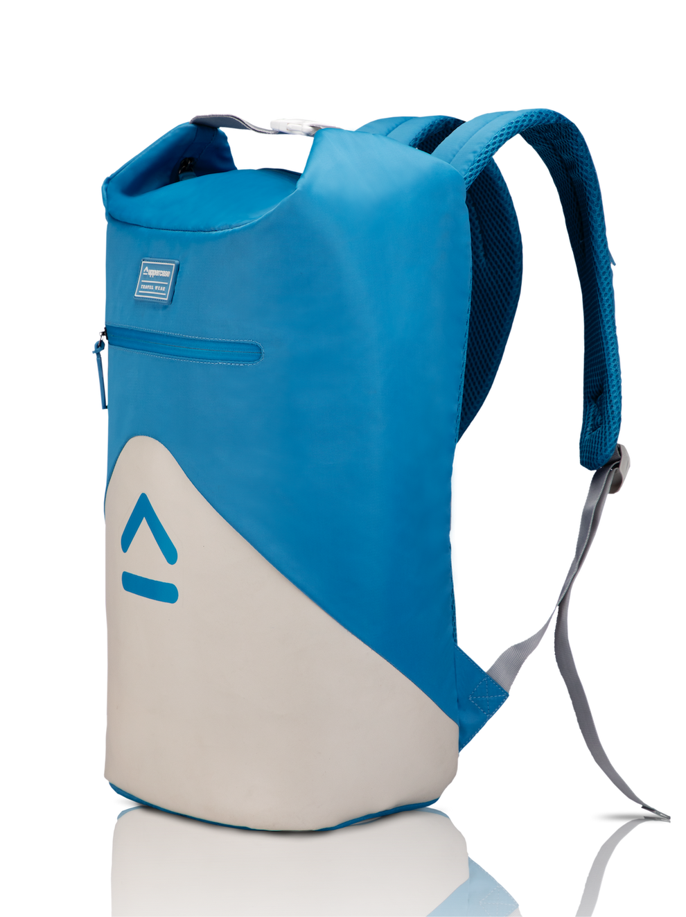 Eco-friendly Bucket Sky Blue Backpack For Women