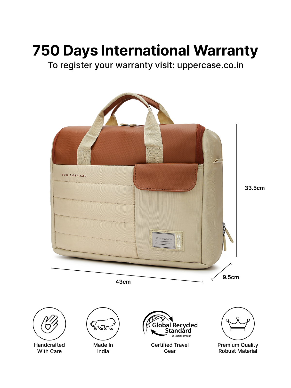 Mini Travel Backpack uppercase