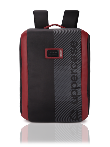 uppercase Nexus 15" Laptop Backpack Water Repellent College Travel Bag 27L Black