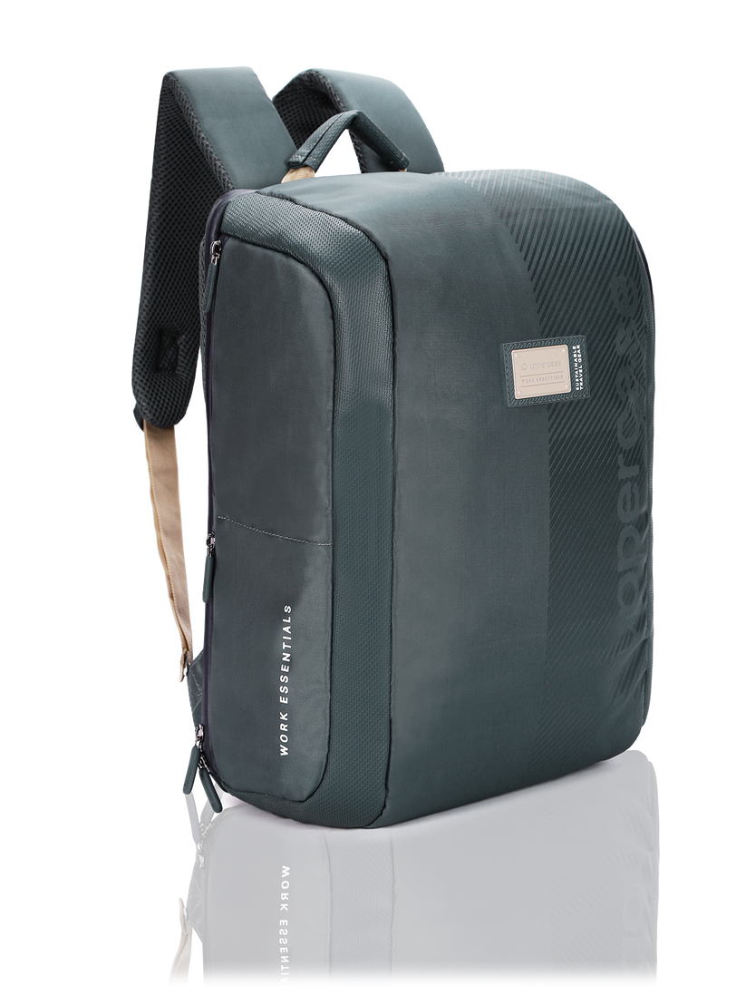 uppercase Nexus Professional Laptop Backpack in Blue 15.6" Anti