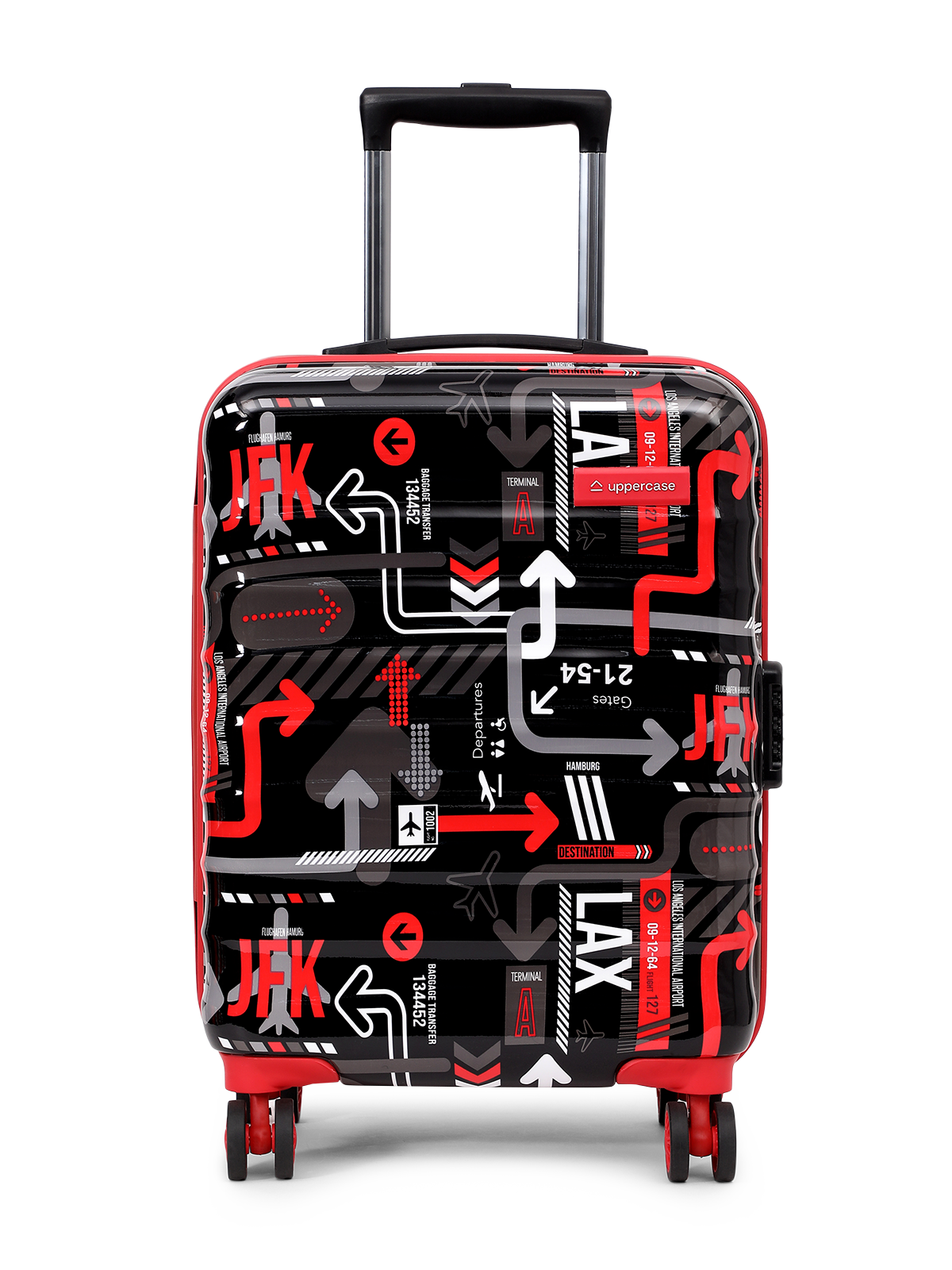 Hard Luggage Trolley Bags uppercase