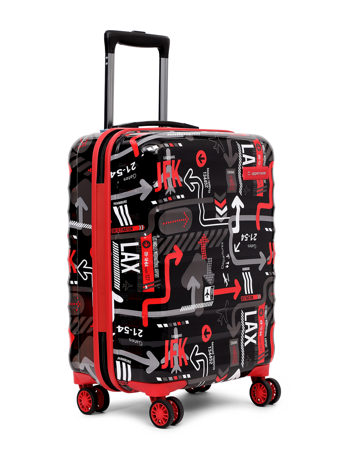Hard Luggage Trolley Bags uppercase