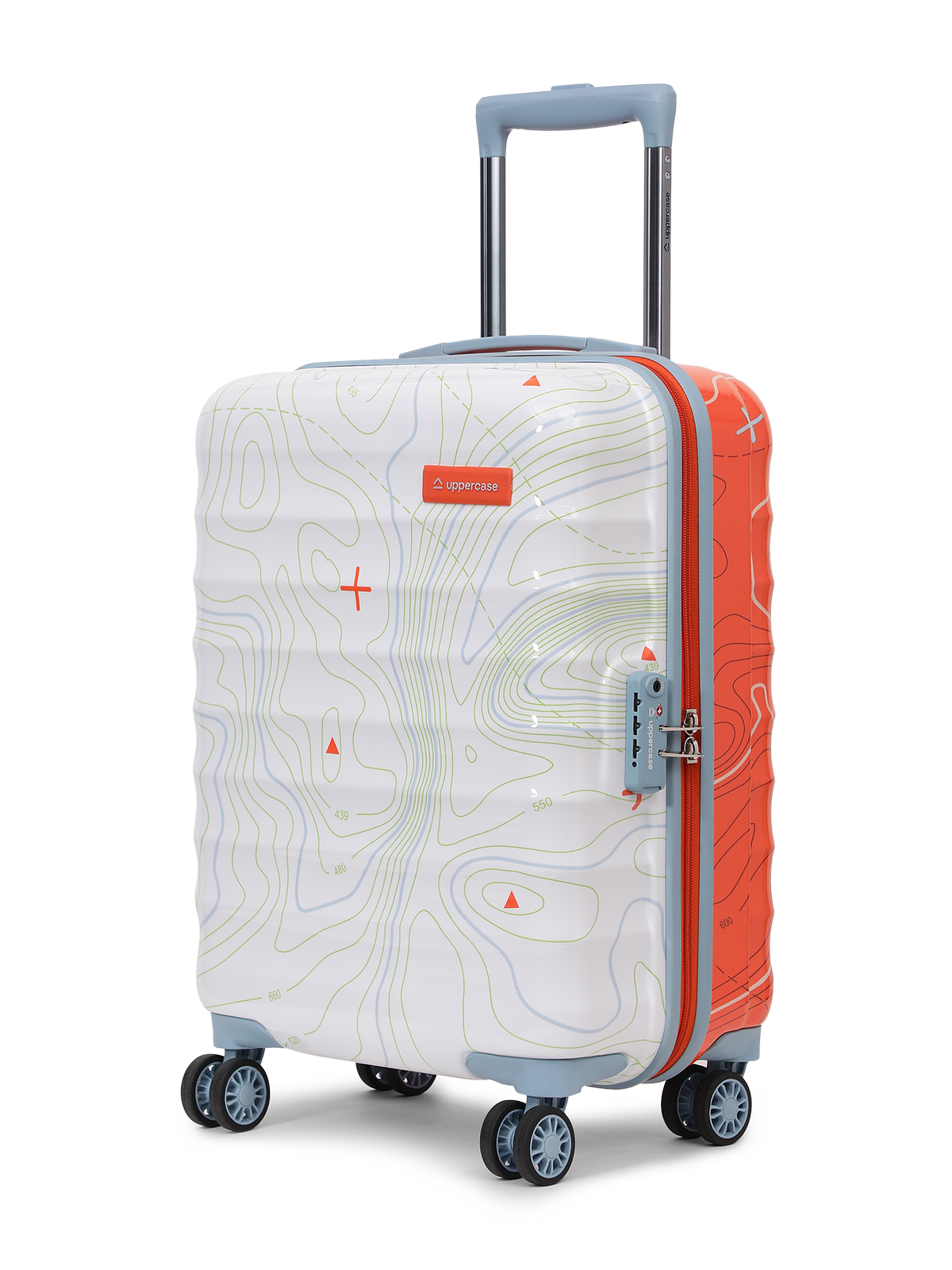 A.K. Luggage Small Cabin Luggage - Antiscratch Trolley Bag Polyester Travel  Suitcase Expandable Cabin Suitcase 2 Wheels - 21 inch Red - Price in India  | Flipkart.com