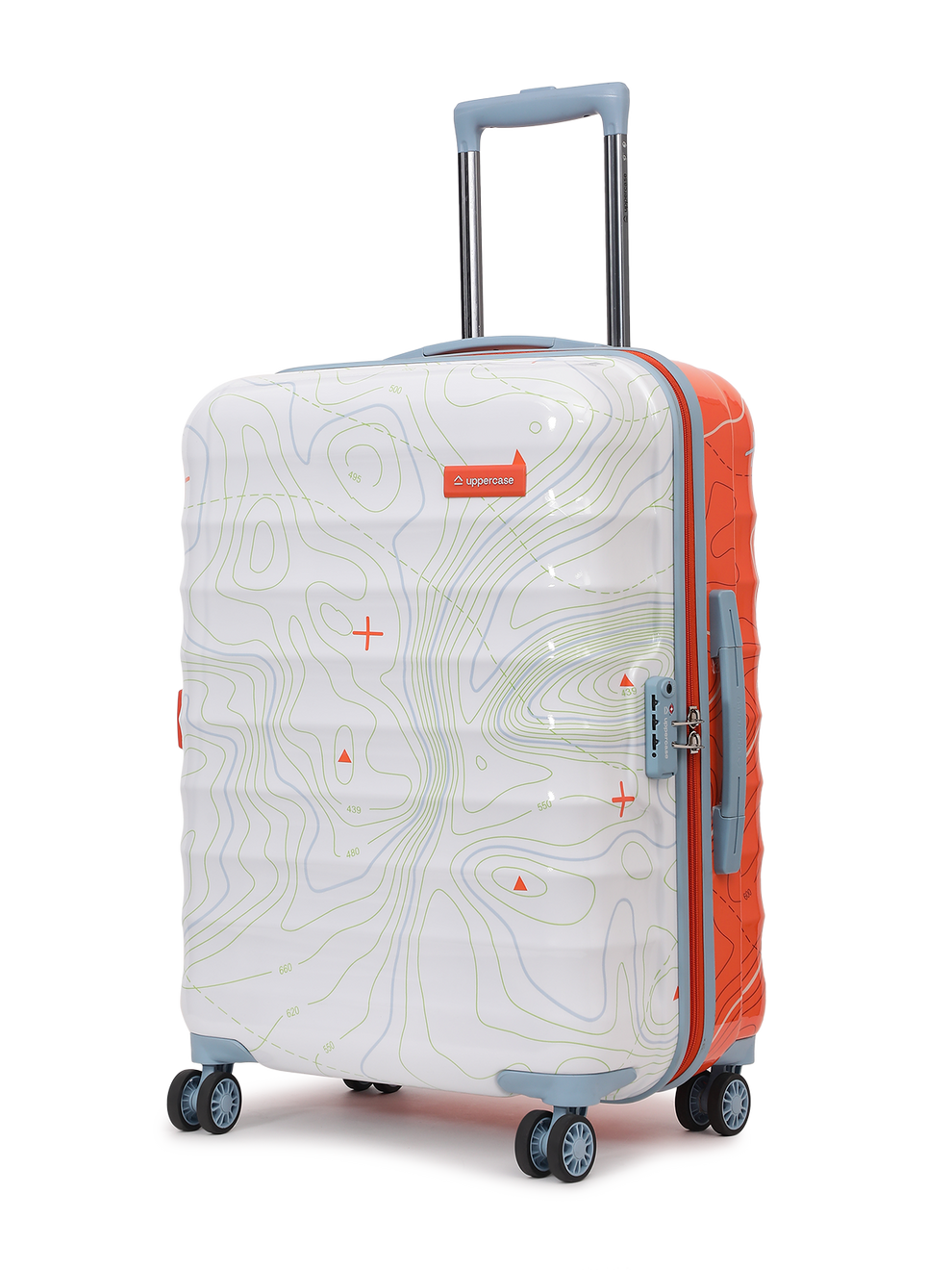 Hard Cabin Luggage Hard Medium Size Trolley Bag uppercase