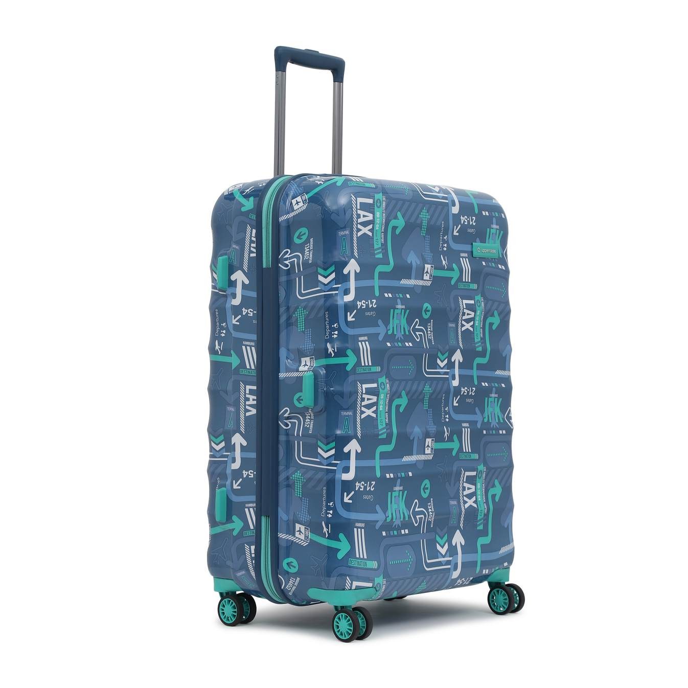 Hard Luggage | Hardsided Trolley Bag - uppercase