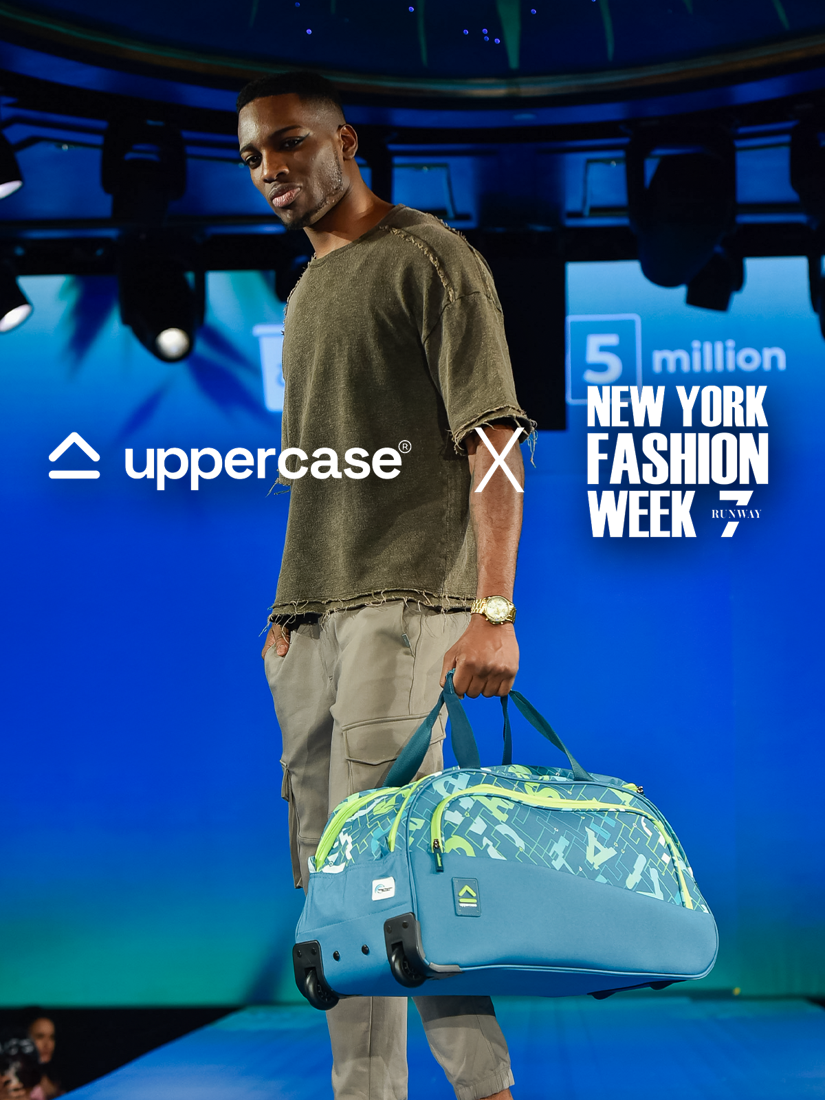 Order Grid Teal Large Duffle Bag Online
