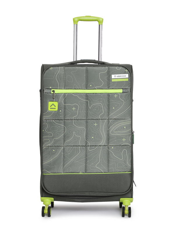 Large Size Soft Luggage Trolley uppercase