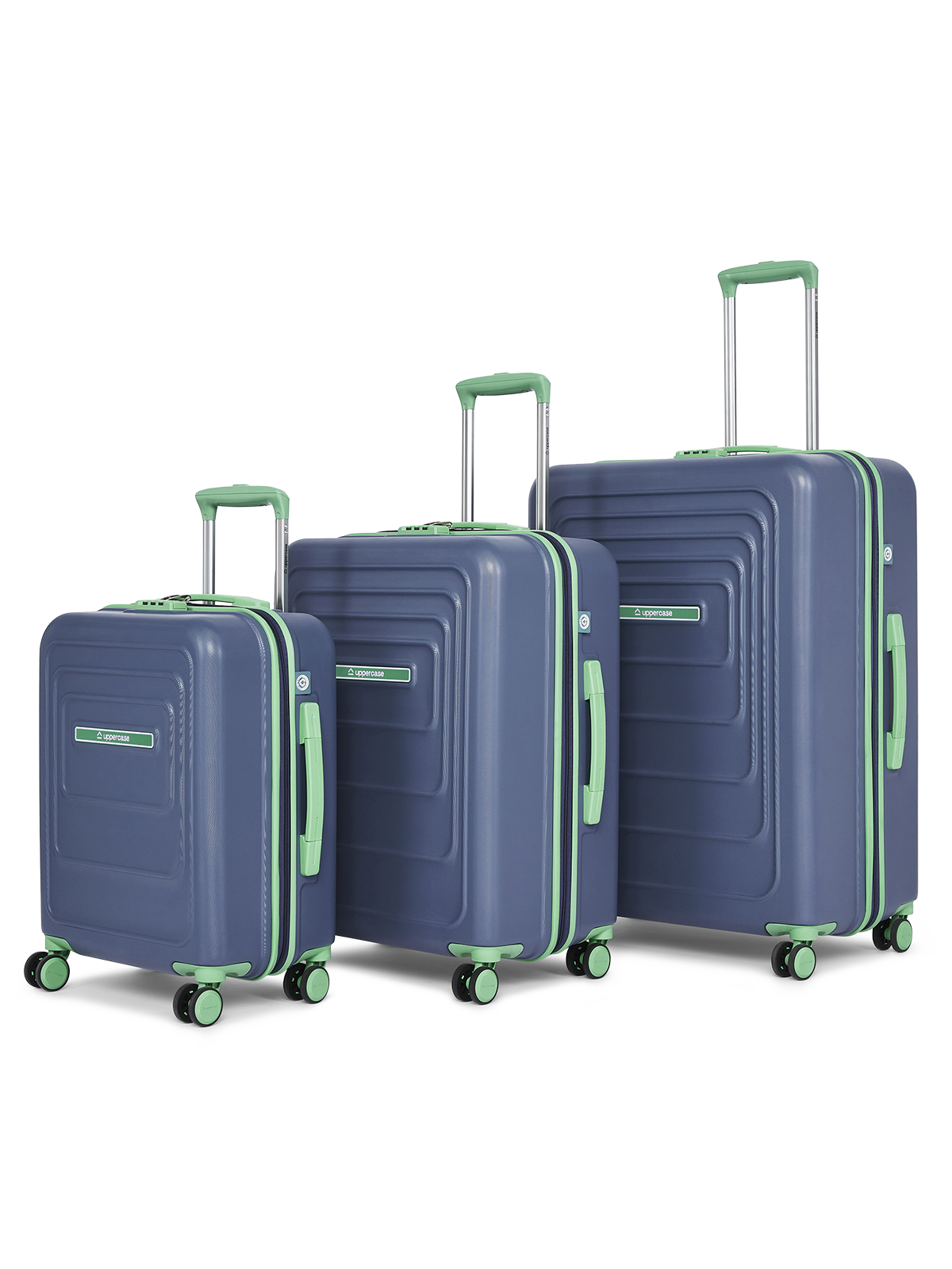 Helix Navy Blue Set of 3 (S+M+L) Trolley