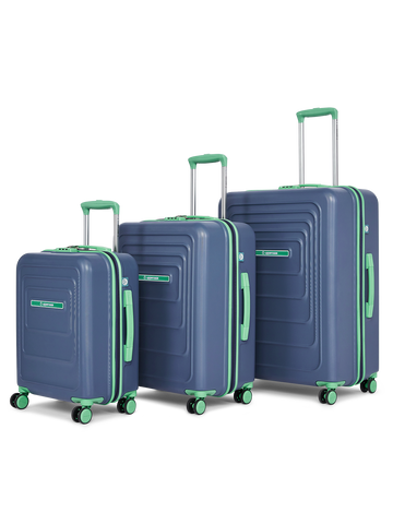 Helix Navy Blue Set of 3 (S+M+L) Trolley