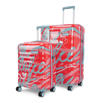 Serendipity Coral Set of 2 (S+L) Trolley