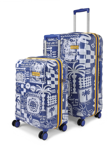 Holidaze Vacation Blues Set of 2 (S+L) Trolley
