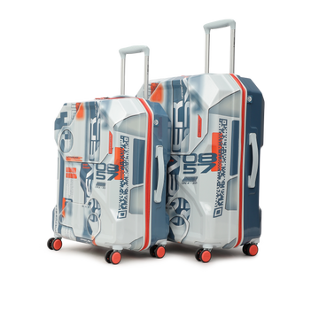 Delta Blue Set of 2 (M+L) Trolley
