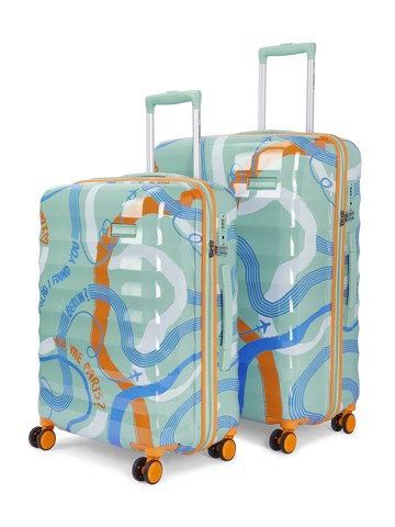 Serendipity Turquoise Set of 2 (M+L) Trolley