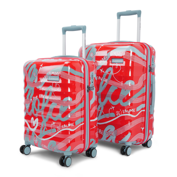 Serendipity Coral Set of 2 (M+L) Trolley