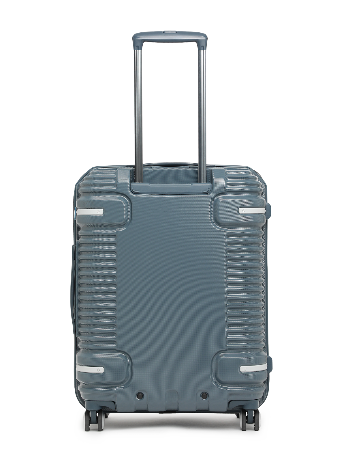 Ridge Hard Luggage Trolley Bag Medium Blue