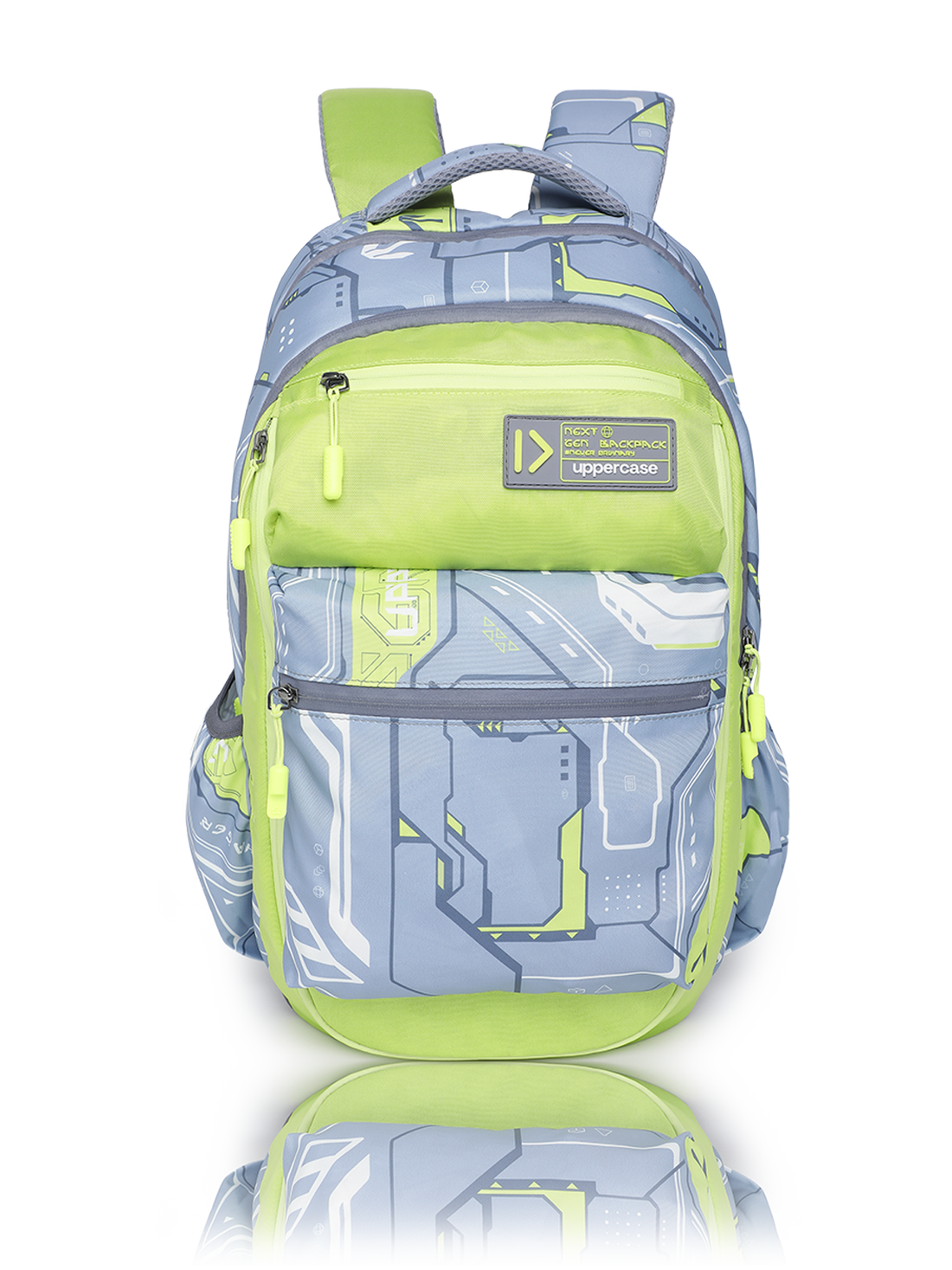 uppercase Pixel 01 Laptop Backpack Triple Compartment School Bag 36L G