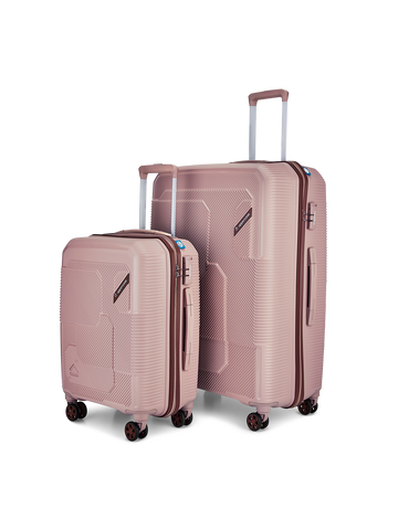 Graphite Hard Luggage Trolley Bag Set of 2 (S+L) Clay Whisperer