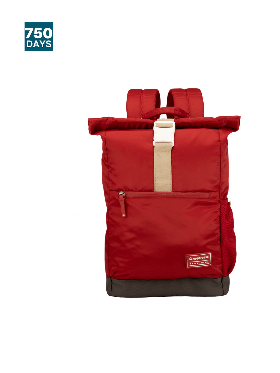 Roll Top Red Backpacks Durable and Stylish