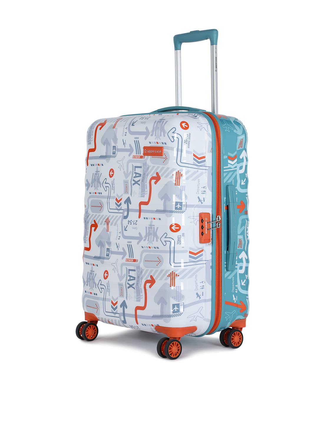 uppercase JFK Duo Medium Check in 66cm Combination Lock Hard Trolley T