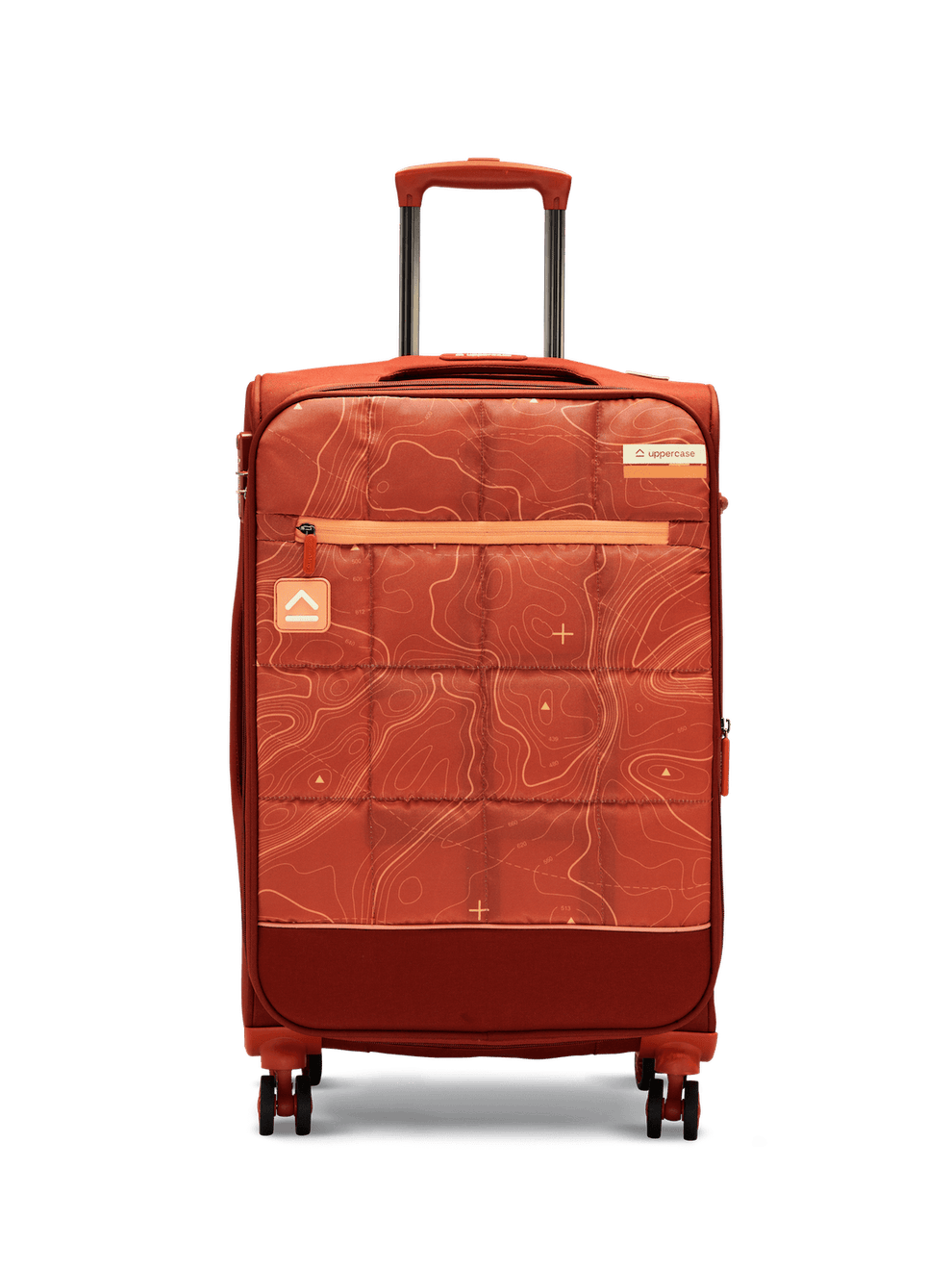 Medium Size Soft Luggage Bags Medium Soft Trolley Bag for Women uppercase