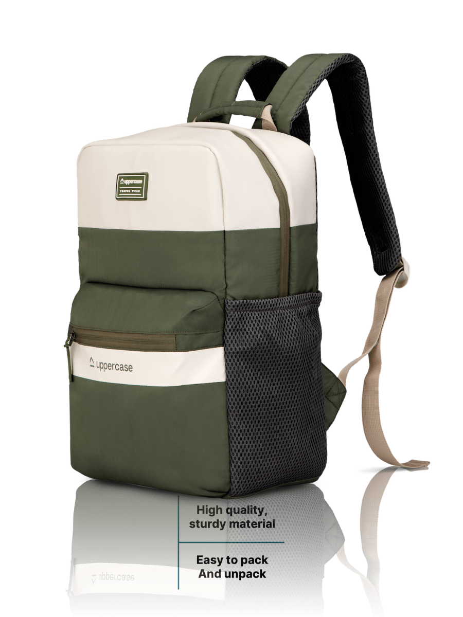 Vegan leather laptop backpack hotsell